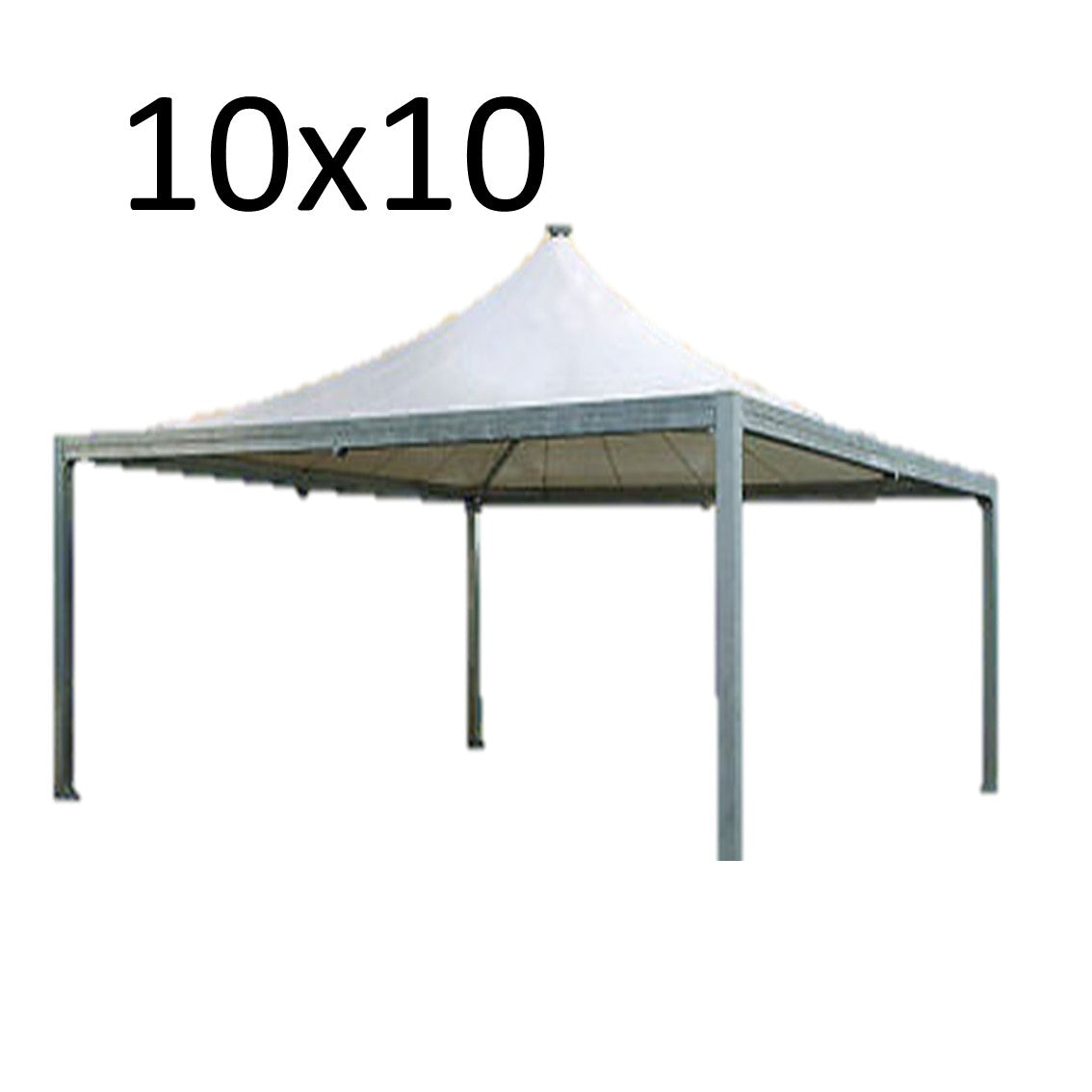 GAZEBI FISSO 10M X 10M struttura robusta
